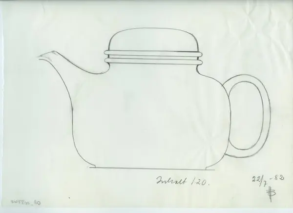 Glas och porslin [skiss]