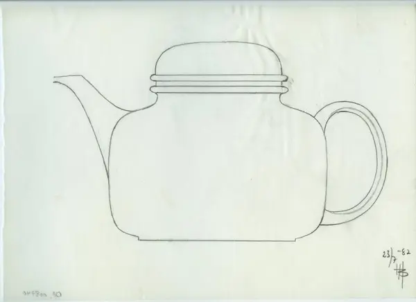 Glas och porslin [skiss]