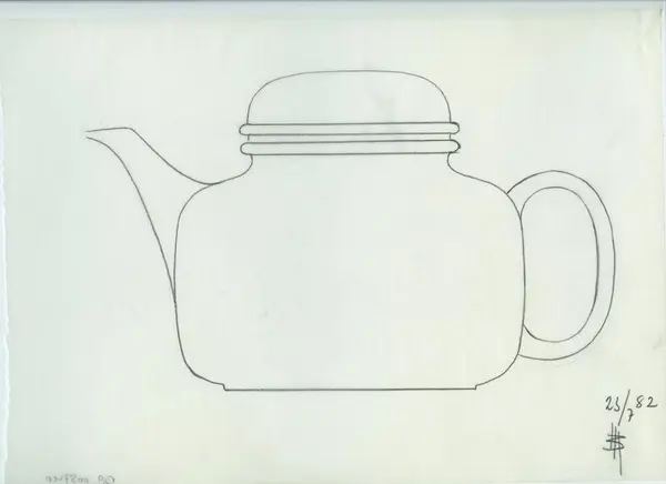 Glas och porslin [skiss]