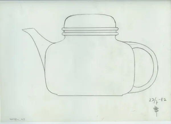 Glas och porslin [skiss]