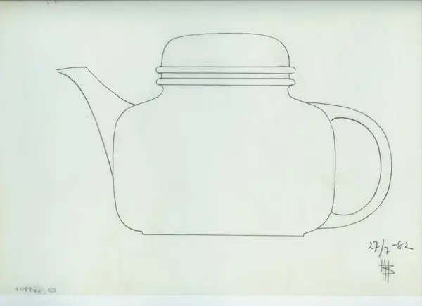 Glas och porslin [skiss]