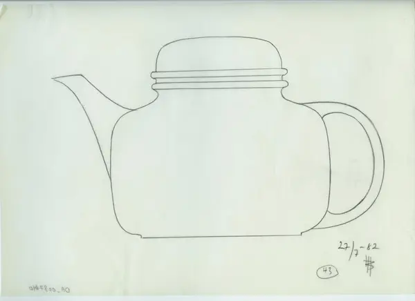 Glas och porslin [skiss]