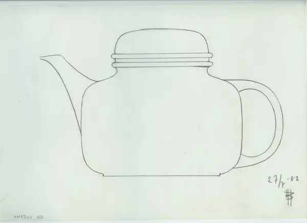 Glas och porslin [skiss]