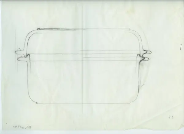 Glas och porslin [skiss]