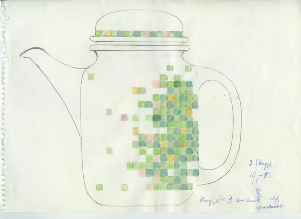 Glas och porslin [skiss]