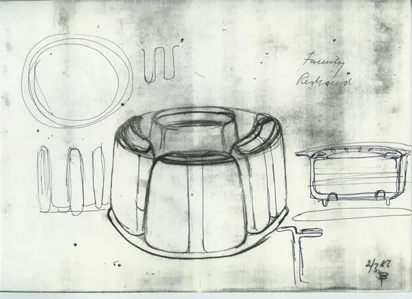 Glas och porslin [skiss]