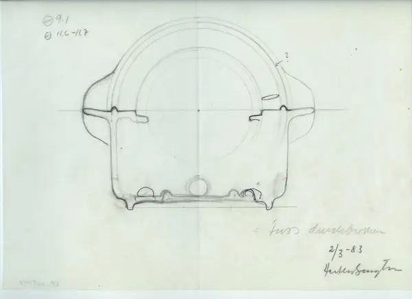 Glas och porslin [skiss]