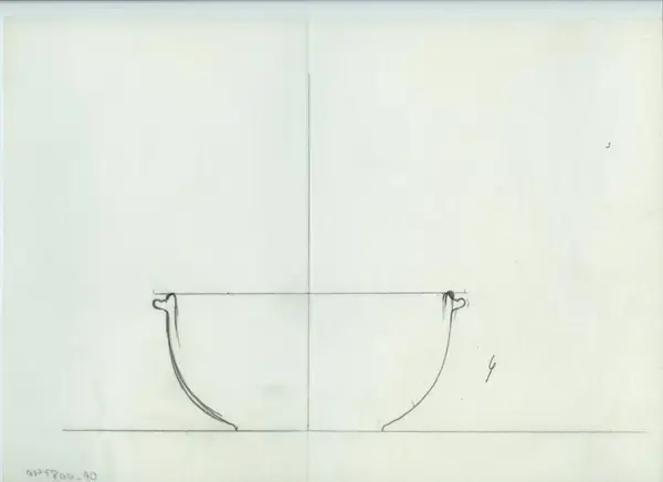 Glas och porslin [skiss]