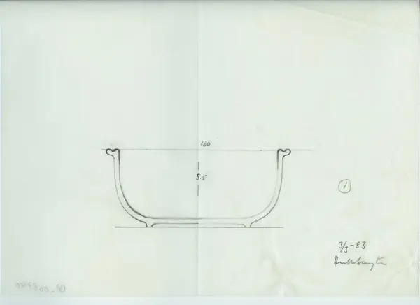 Glas och porslin [skiss]