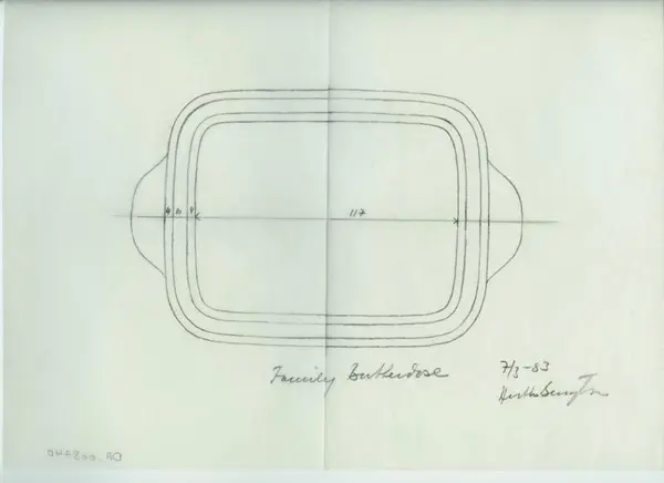 Glas och porslin [skiss]