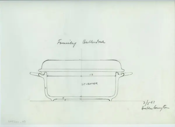 Glas och porslin [skiss]