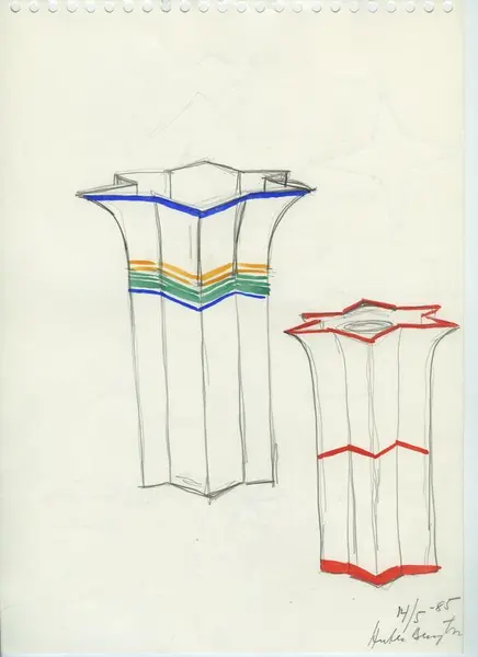 Glas och porslin [skiss]