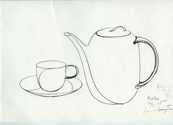 Glas och porslin [skiss]