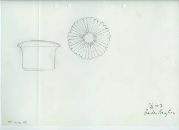 Glas och porslin [skiss]