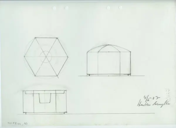 Glas och porslin [skiss]