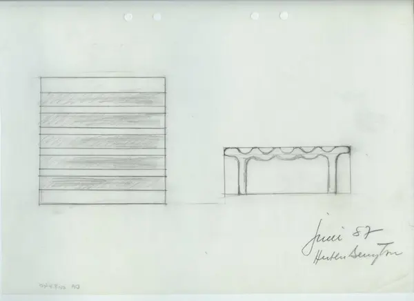 Glas och porslin [skiss]