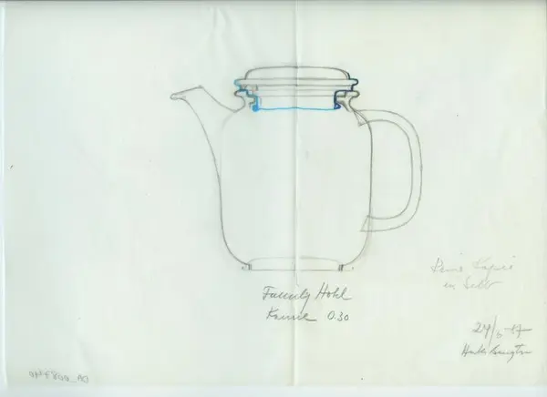 Glas och porslin [skiss]