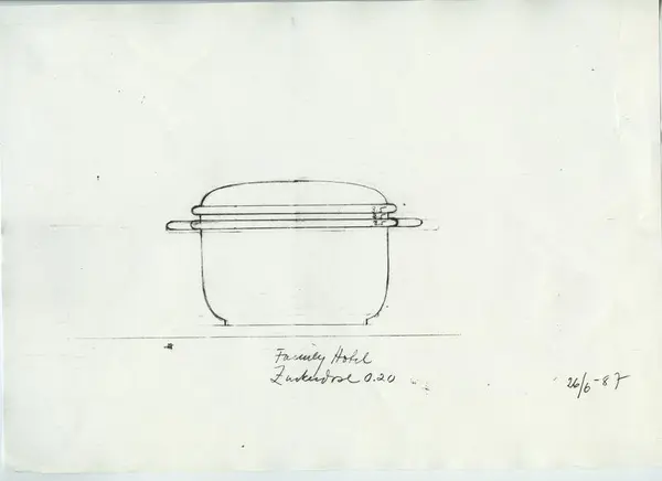 Glas och porslin [skiss]
