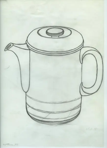 Glas och porslin [skiss]