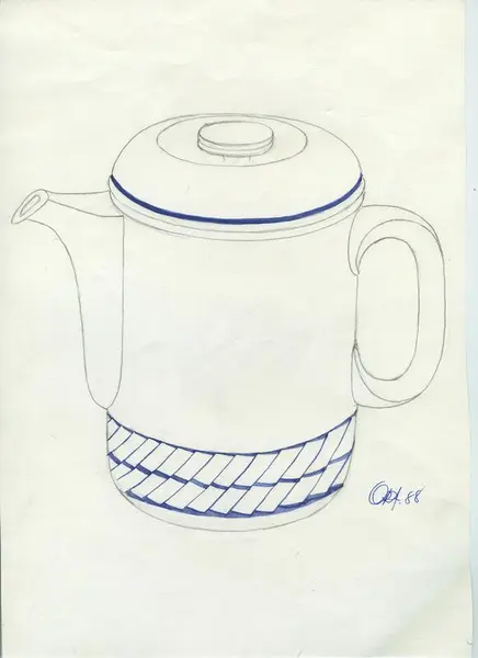 Glas och porslin [skiss]