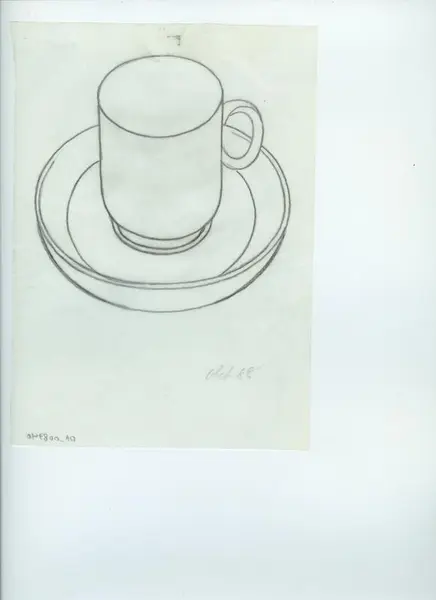 Glas och porslin [skiss]