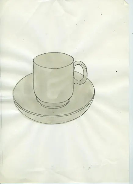 Glas och porslin [skiss]