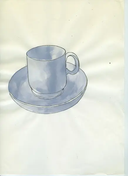 Glas och porslin [skiss]