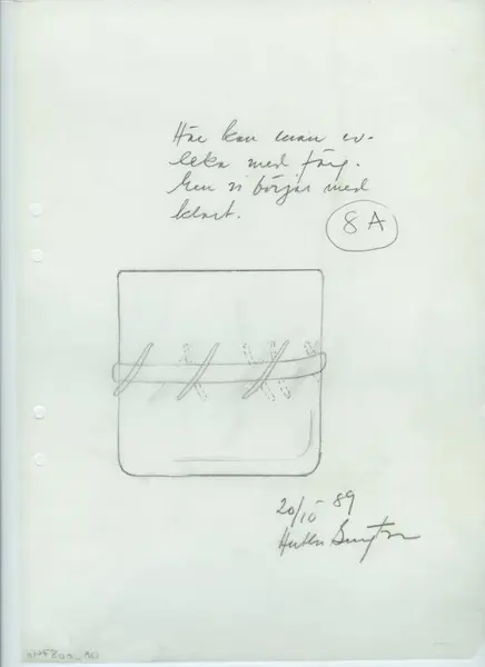 Glas och porslin [skiss]