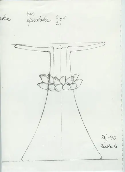 Glas och porslin [skiss]