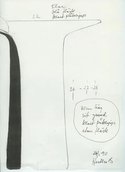 Glas och porslin [skiss]