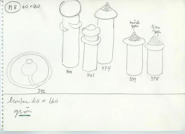 Glas och porslin [skiss]