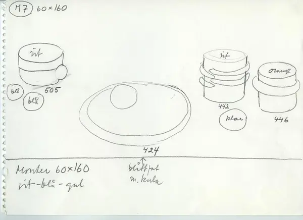 Glas och porslin [skiss]