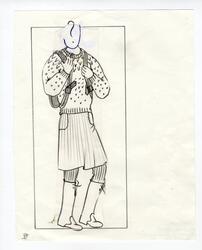 Klädesplagg SJ [skiss]