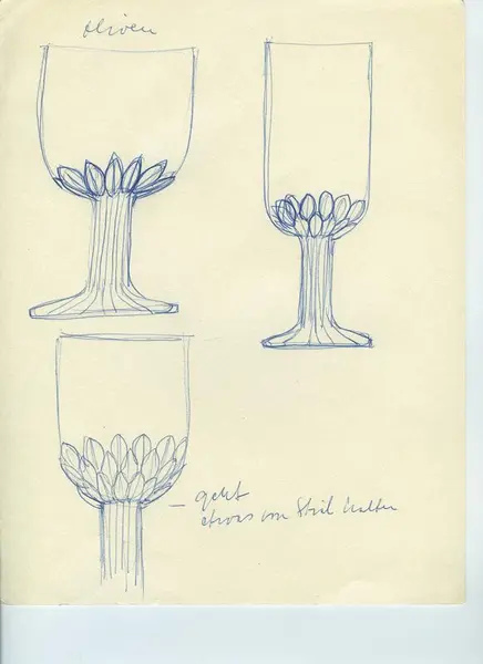 Glas och porslin [skiss]