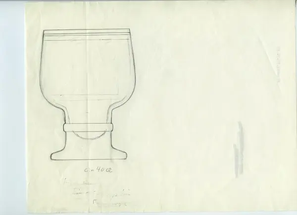 Glas och porslin [skiss]