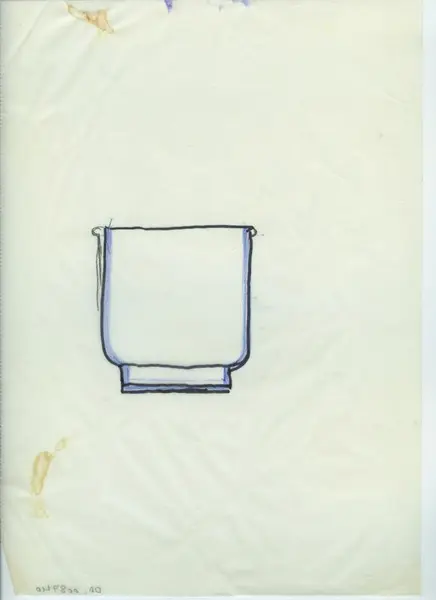 Glas och porslin [skiss]