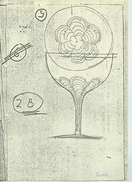 Glas och porslin [skiss]