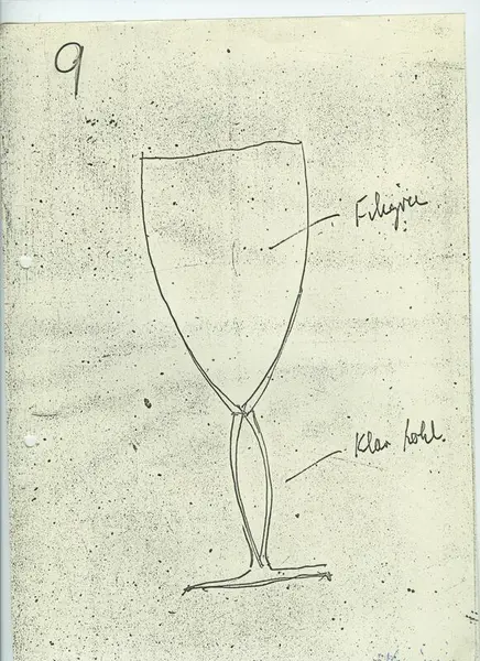 Glas och porslin [skiss]