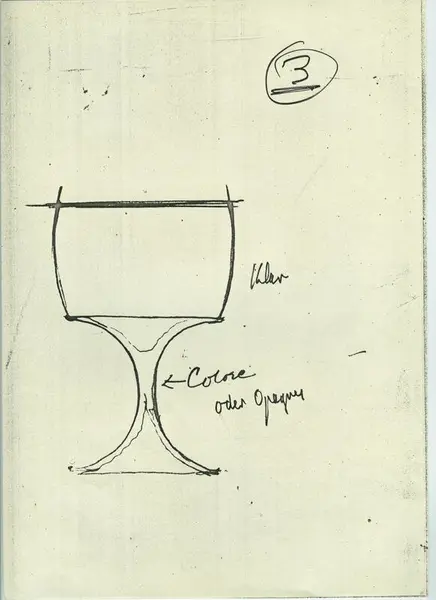 Glas och porslin [skiss]