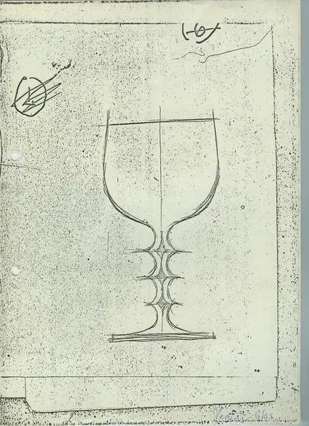 Glas och porslin [skiss]