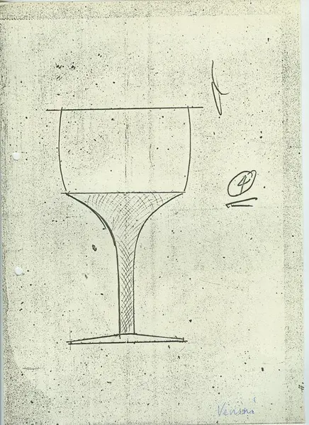 Glas och porslin [skiss]