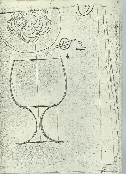 Glas och porslin [skiss]