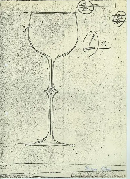 Glas och porslin [skiss]