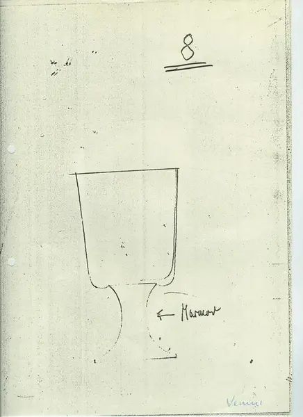 Glas och porslin [skiss]