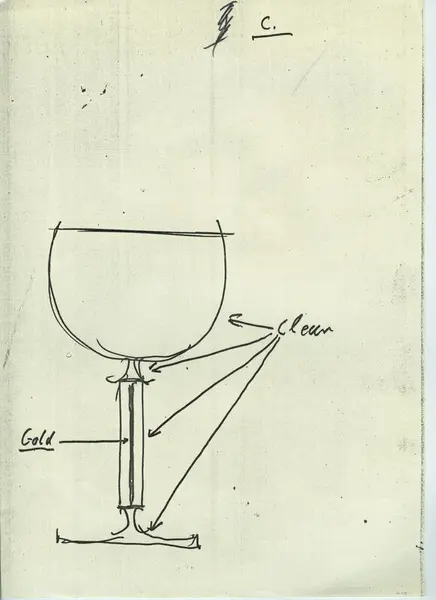Glas och porslin [skiss]