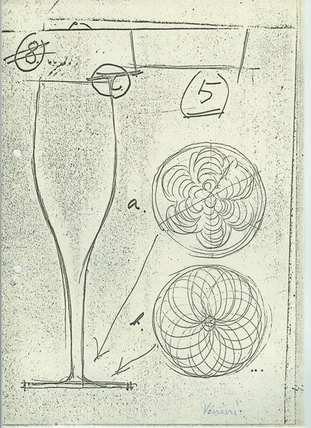 Glas och porslin [skiss]