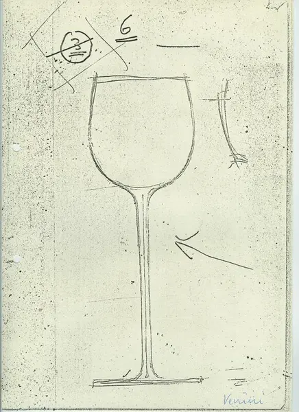 Glas och porslin [skiss]