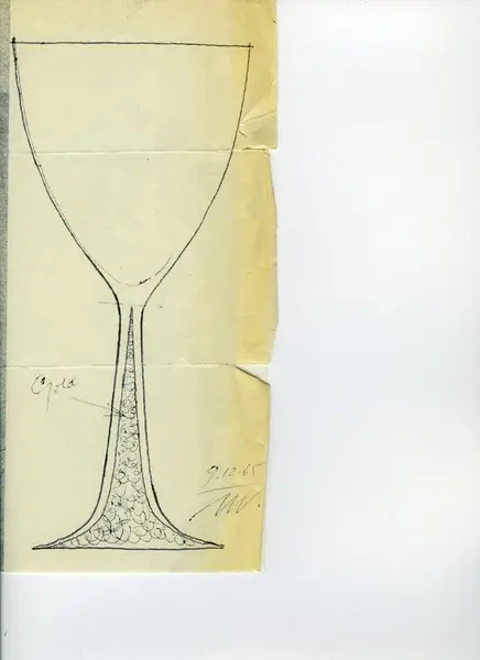 Glas och porslin [skiss]