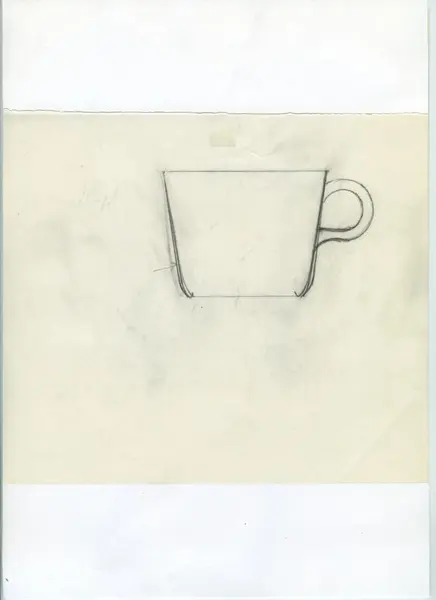 Glas och porslin [skiss]