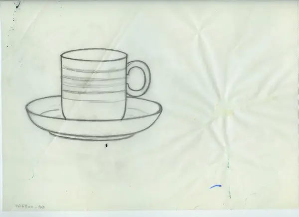 Glas och porslin [skiss]